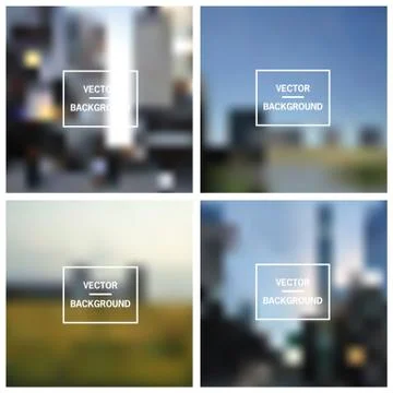 Blurry Background Stock Illustration