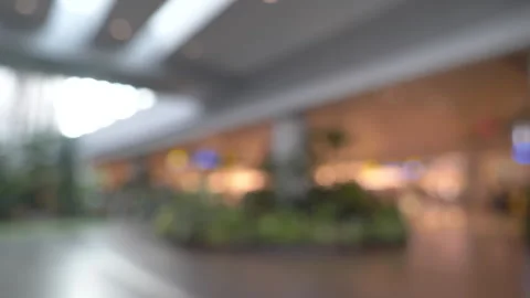 Blurry background interior design bar table chair window decorate Stock Footage 261786626