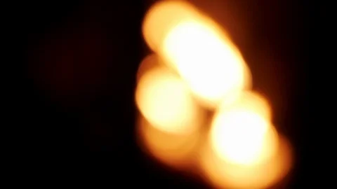 Blurry background view of red hot flame Stock Footage 111771125