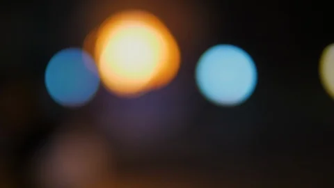 Blurry background view of red hot flame of the street fire show performance 動画素材 119534315