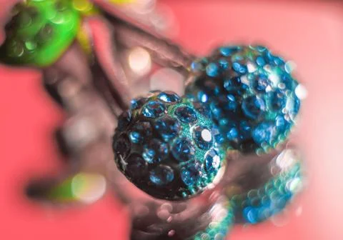 Blurry bijouterie wallpaper Stock Photos