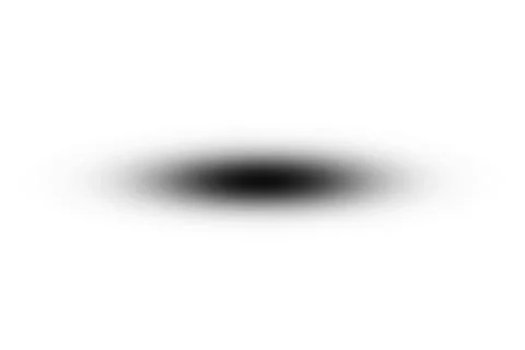 Blurry black circle on gray background creates a mysterious and intriguing .. Stock Illustration
