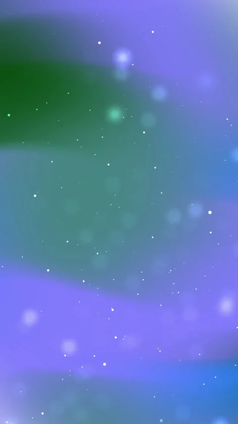 Blurry blue and green gradient with white dots Stock Footage 306216758