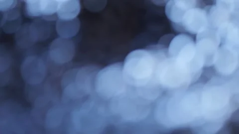 Blurry blue background with a few white dots Stock Footage 301940854