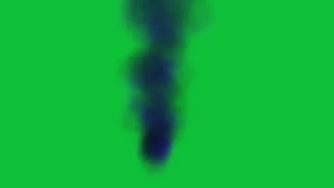 A blurry blue object on a green background Vídeos de archivo 330551150