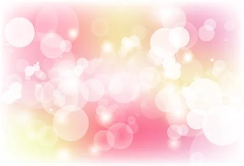 Blurry bubble magic red and orange abstract background vector illustration Stock Illustration