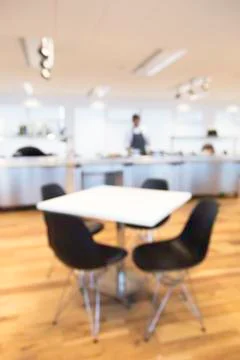 Blurry chef working Stock Photos