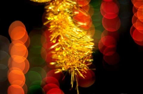 Blurry Christmas background Stock Photos