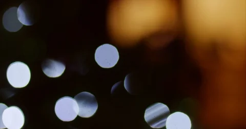 Blurry Christmas Lights Stock-Footage 121050398