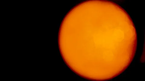 Blurry Circle of Light Video stock 86520297