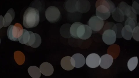 Blurry City Lights Bigger Stock Footage 84830570