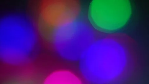 Blurry City Lights Loop Stock Footage 90461571