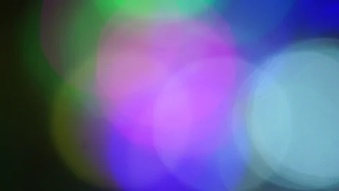 Blurry City Lights Loop Stock Footage 90461600