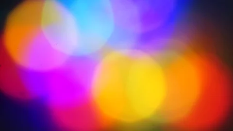 Blurry City Lights Loop Stock Footage 90461677