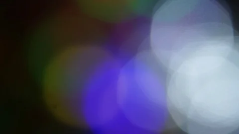 Blurry City Lights Loop Stock Footage 90462218