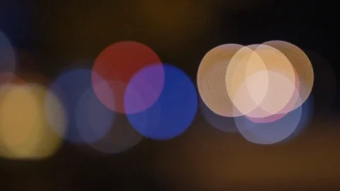 Blurry clorful light blicks Vidéo 102945734