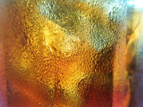Blurry cold tea background. background texture Stock Photos