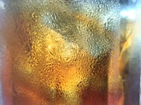 Blurry cold tea background. background texture Stock Photos