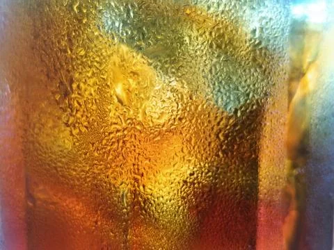 Blurry cold tea background. background texture Stock Photos