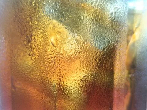 Blurry cold tea background. background texture Stock Photos