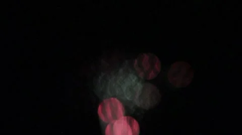 Blurry Color Orbs Stockbeeldmateriaal 7740331