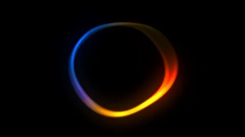 Blurry colorful circle background in loop. Stock Footage 280061558