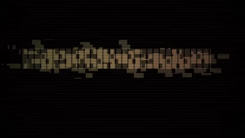 Blurry colorful code on screen. Stock Footage 334688320
