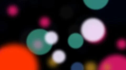 Blurry colorful particles. Stock Footage 7747209