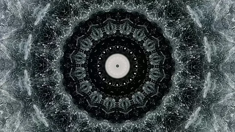 A blurry, constantly changing circular pattern 库存影片 318068128