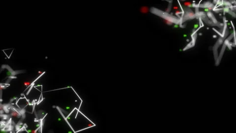 Blurry digital networks.Abstract digital background. Seamless loop. Stock Footage 102735231