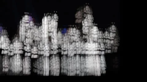 Blurry effect with grey and white color Stock Footage 24896899