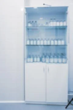 Blurry empty interior operating room and modern equipment in hospital.Medical Stock Photos