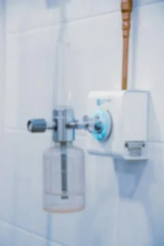 Blurry empty interior operating room and modern equipment in hospital.Medical Stock Photos