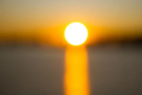 Blurry evening scene Stock Photos
