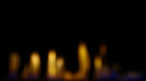 Blurry fire background Stock Footage 68571874