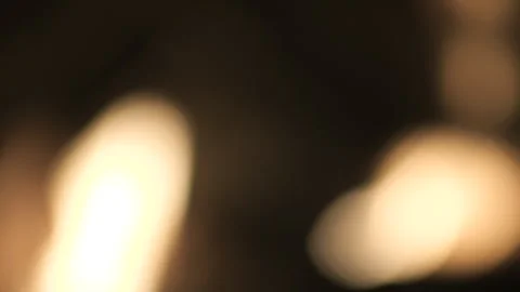 Blurry Flame. Unfocused Fire. Muddy reflection of lights. Vague glow. Vídeo Stock 298265257
