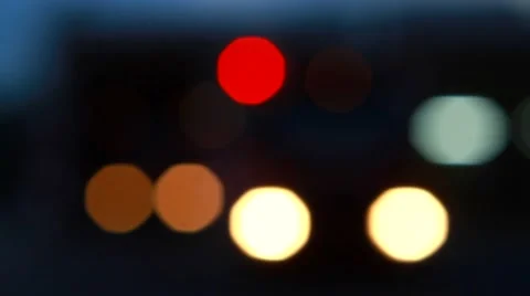 Blurry flickering lights Stock-Footage 40494612