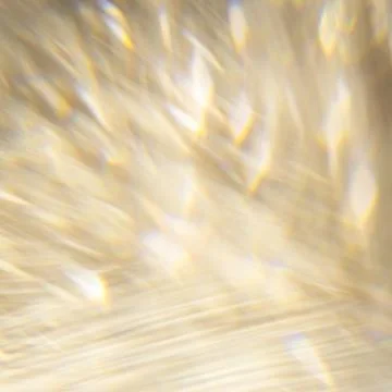 Blurry golden glitter background texture Stock Photos