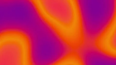 Blurry gradient spots abstract background. Elongated geometric 3d render d... 스톡 사진