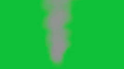 A blurry gray spot on a green background Vídeos de archivo 330551148