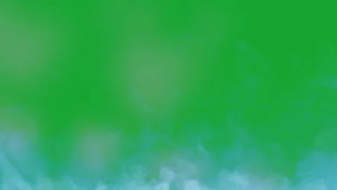 Blurry green and blue background with smoke effect Stock Footage 338217185