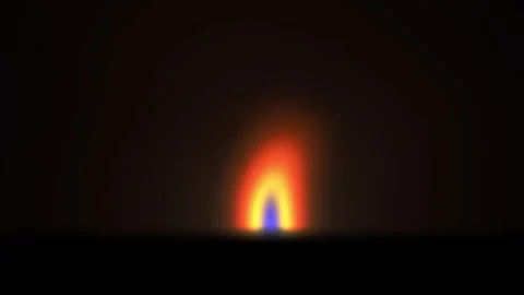 Blurry image of a small flame. Stock Footage 339998671
