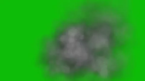 A blurry image of smoke on a green background Vídeos de archivo 331103447