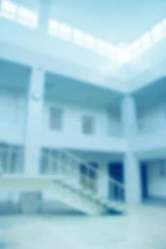 Blurry interior background Stock-Fotos