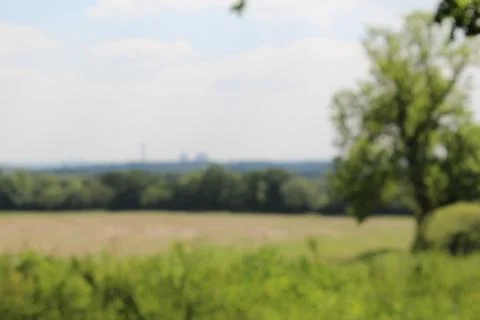 Blurry landscape background Stock Photos