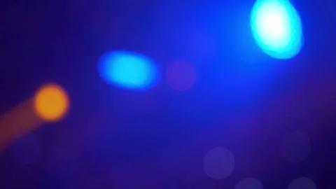 Blurry Light Lasers shooting effect colorful laser beams dance at nightclub Stock Footage 265764597