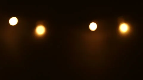 Blurry lights in the dark Stock Footage 46937153