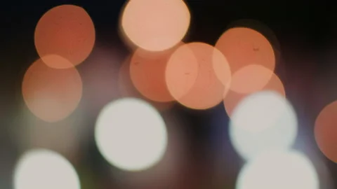Blurry lights of different colors 4K Stock-Footage 172314109
