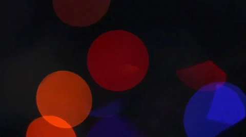 Blurry Lights Stock Footage 46723892