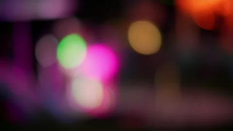 Blurry Lights from a Party as Abstract Background Video Stock Footage 247846214